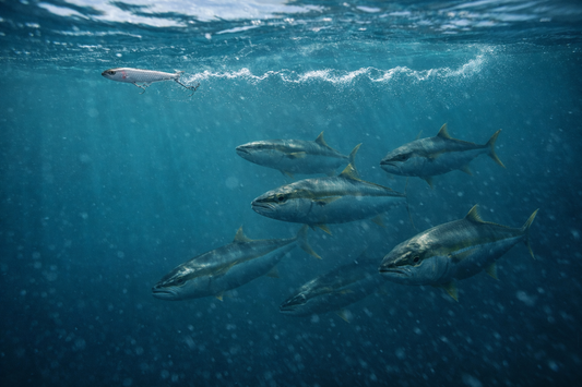 The Yellowtail Kingfish (Seriola lalandi)