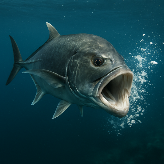 The Giant Trevally (Caranx ignobilis)