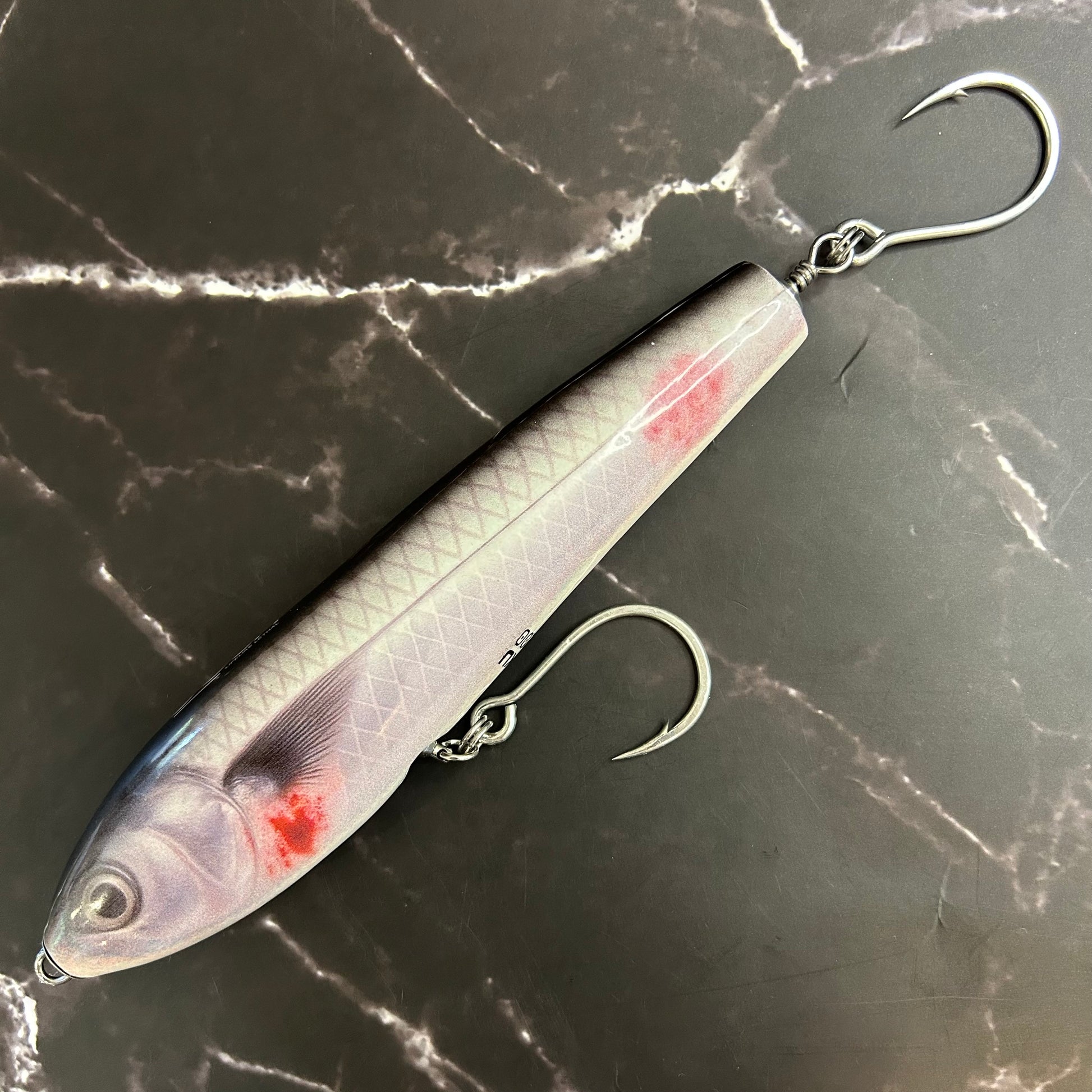 200mm/90gram 'BLEEDING MULLET' HAKU STICK BAIT