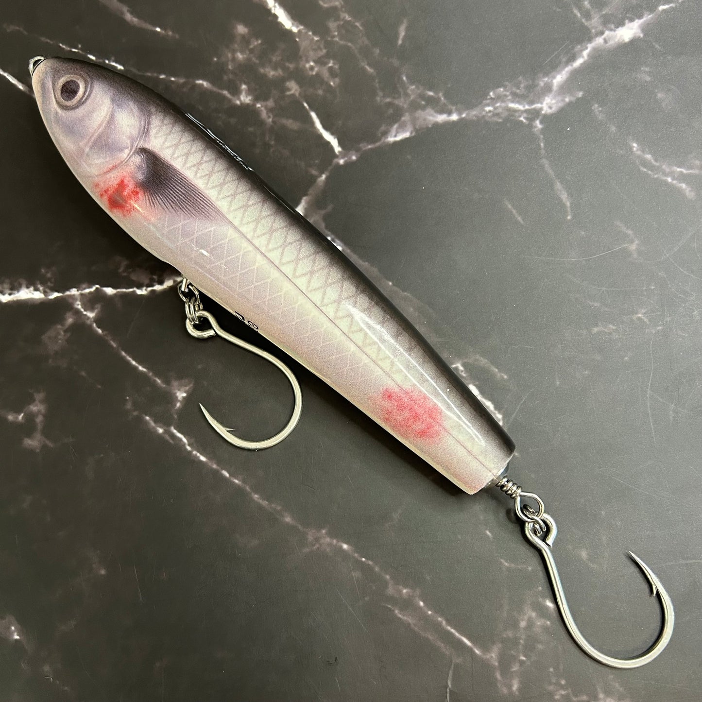 200mm/90gram 'BLEEDING MULLET' HAKU STICK BAIT