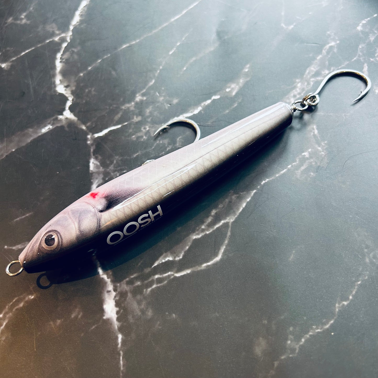 160mm/45gram 'BLEEDING MULLET' HAKU STICK BAIT
